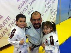 Thomas, Sara and Mestre Behring